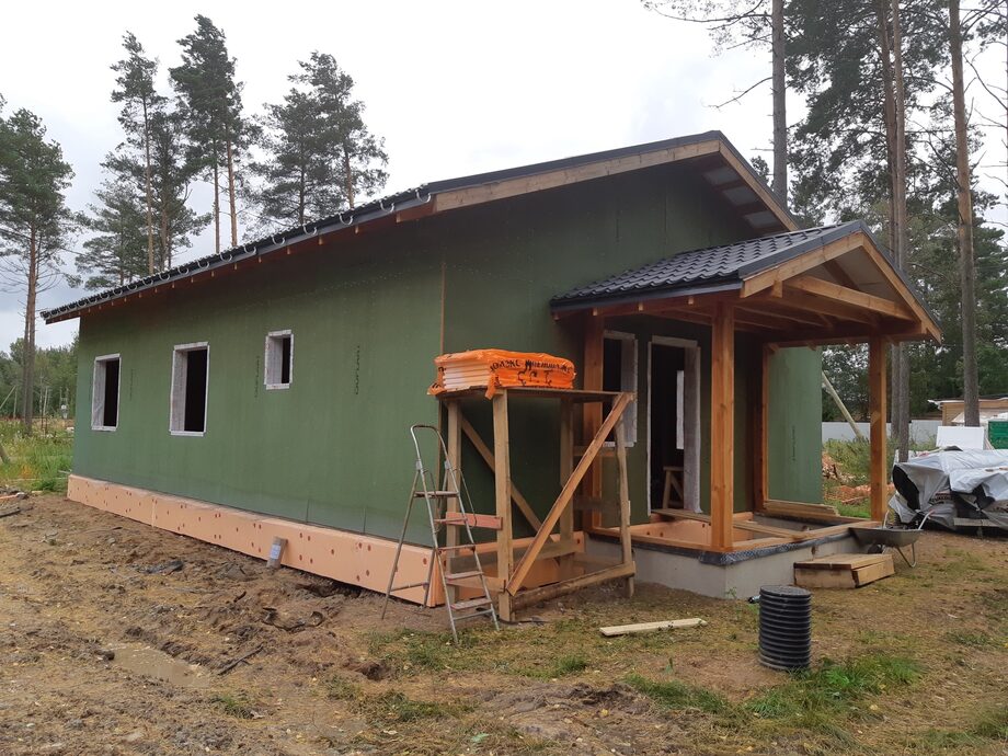 Каркасный дом 220 м²
